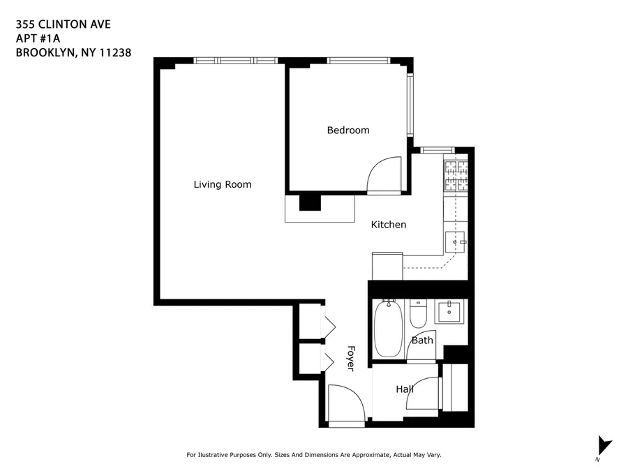 355 Clinton Avenue #1A, Clinton Hill, New York City, NY - $475,000. Co ...