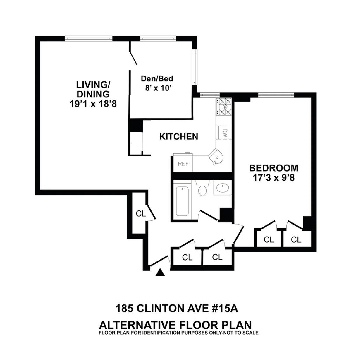 185 Clinton Avenue #15A, Clinton Hill, New York City, NY - $800,000. Co ...