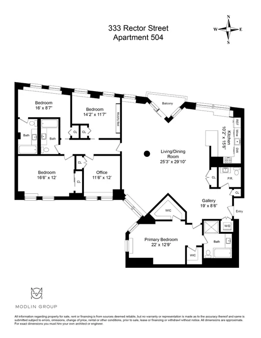 333 Rector Place #504, Battery Park, New York City, NY - $3,025,000 ...